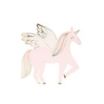 Servetele Unicorn cu aripi set de 16