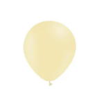 Set 100 baloane latex 13 cm Balloonia - Matte Macaron Yellow