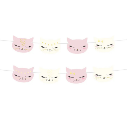 Ghirlanda pisicuțe mix - 1.4m