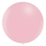Balon latex jumbo 90 cm cm Balloonia - Matte Macaron Baby Pink