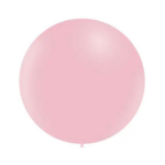 Balon latex jumbo 60 cm cm Balloonia - Matte Macaron Baby Pink