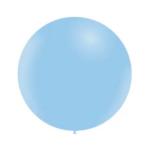 Balon latex jumbo 60 cm Balloonia - Matte Macaron Blue
