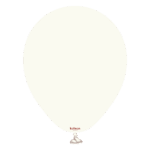 Set 50 baloane latex 13 cm Retro - Kalisan Retro White