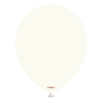 Set 50 baloane latex 30 cm Retro – Kalisan Retro White