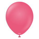 Set 50 baloane latex 13 cm Standard -Kalisan Fuxia