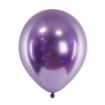 Baloane latex Glossy crom violet 13 cm – 30 cm