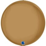 Balon folie Orbz 45 cm Șampanie Platinum