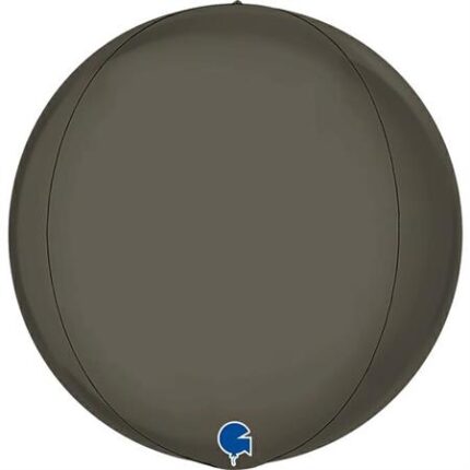 Balon folie Orbz 45 cm Gri Platinum
