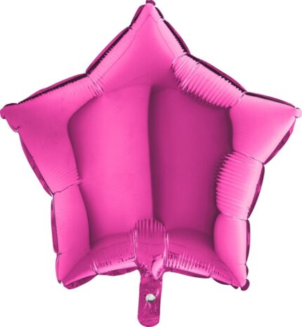 Balon folie stea 45 cm Magenta