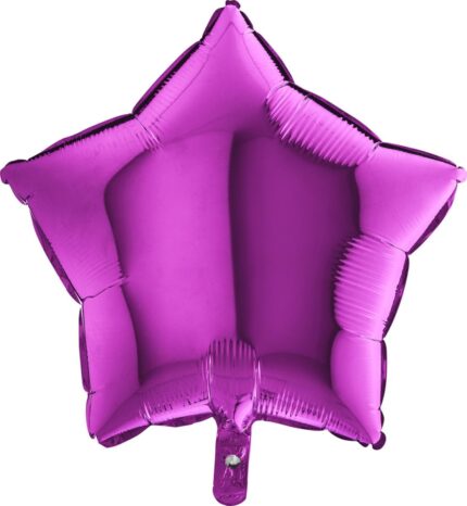 Balon folie stea 45 cm Mov