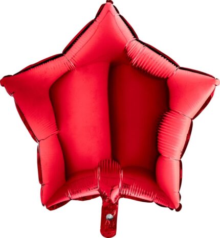 Balon folie stea 45 cm Roșu