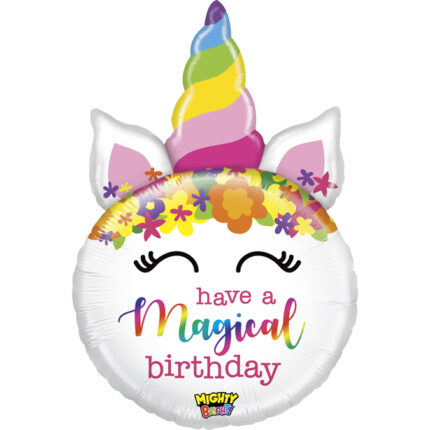 Balon folie unicorn „Have a magical Birthday”