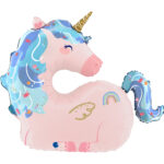 Balon din folie Maritime Unicorn – 30″ / 78×83 cm