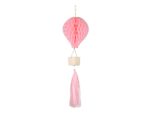 Honeycomb balon cu aer cald, roz 70 cm