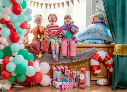 Balon folie masina Christmas Collection 107 cm