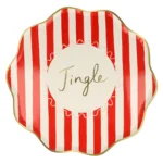 Farfurii Meri Meri, tematica de Craciun – set de 8