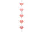 Ghirlanda inimioare rose gold – 3 m