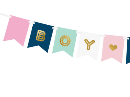 Banner „Boy or Girl” mix