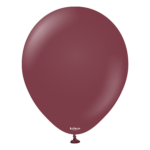 Set 50 baloane latex 13 cm Standard - Kalisan Burgundy