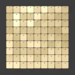 Panou cu paiete SolaAir culoarea Vanilla