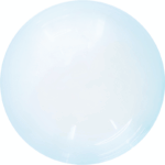 Balon din latex BOBO Crystal Blue -45 cm