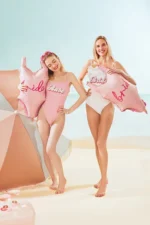 Balon folie costum de baie roz, Bride, 76 cm