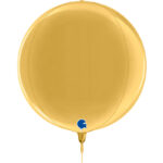 Balon folie Orbz 45 cm Auriu