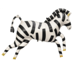 Balon folie Zebra 115 cm