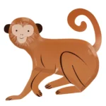 Farfurii Monkey – set de 8