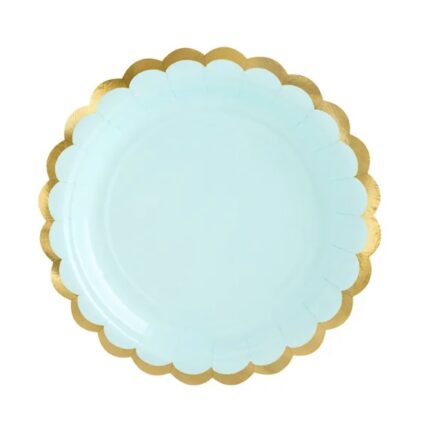 Farfurii verde menta 18 cm