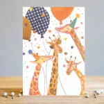 Felicitare Giraffe Party