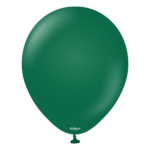 Set 10 baloane latex mini jumbo 48 cm Standard -Kalisan Emerald Green