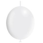 Set 50 baloane latex Deco Link 30 cm Balloonia - White