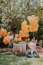 Balon latex mini jumbo 48 cm – Balloonia Peach