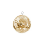 Glob disco decorativ, auriu deschis - diametru 20 cm