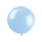 Balon din latex jumbo 60 cm, albastru pal