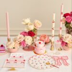 Farfurii in forma de tort elegant, Meri Meri – set de 8