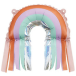 Baloane folie pentru ghirlande – curcubeu cu franjuri