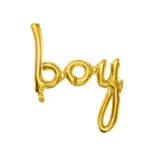 Balon din folie aurie, Boy – 63.5x74cm