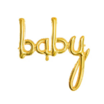 Balon din folie aurie, BABY – 73.5×75.5cm