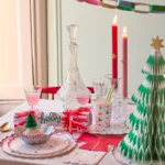 Farfurii cu motive de Craciun, Meri Meri – set de 8