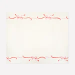 Traversa de masa cu funde rosii, Meri Meri