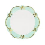 Farfurii pastel elegante cu detalii aurii – Inspirație Rococo – Meri Meri