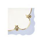 Șervețele pastel elegante cu detalii aurii – stil Rococo- Meri Meri