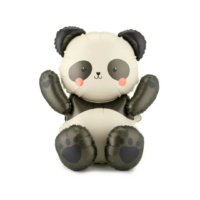 Balon folie panda – balon animal mare pentru petreceri copii 72 cm