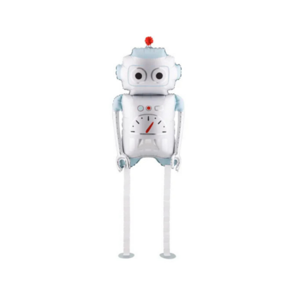 Balon folie robot walking – balon care merge, decor petrecere copii
