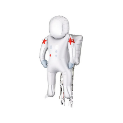 Balon folie astronaut – decor petrecere copii, tematică spațiu & galaxie