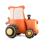 Balon folie tractor standing – decor petrecere copii, aniversare & tematică fermă
