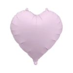 Balon din folie mov, in forma de inima - 48 cm