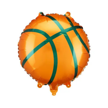 Balon folie minge baschet – decor aniversare copii, tematică sport